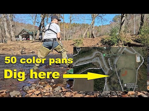 This public park in Georgia is LOADED WITH GOLD!!!