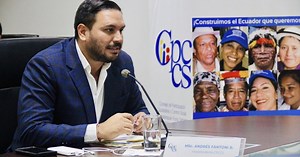 Andrés Fantoni, presidente del Cpccs: "La ciudadanía pide una transformación completa del CNE"