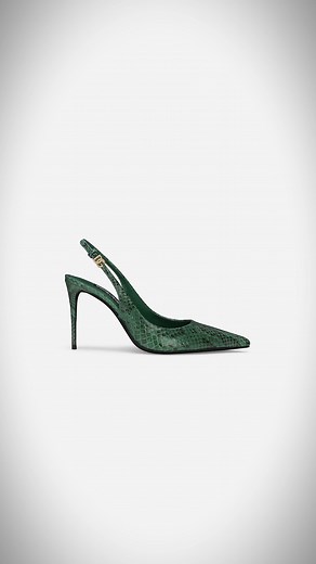 D&G python skin slingbacks 😍 #fyp #foryou #heels #luxury #style