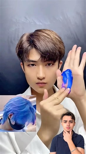 Testing the MAGIC Color Changing Hair Cream! 😱🎨 #shorts #lifehacks #hairstyle #diy