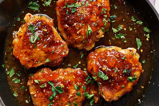 Easy Apricot-Glazed Chicken