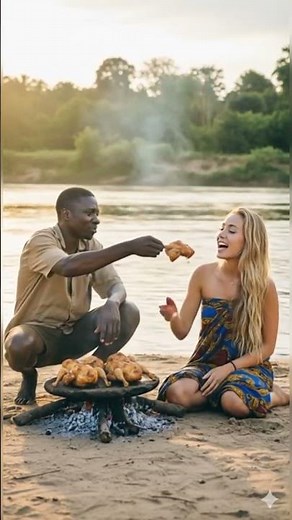 Love in the Wild 😋 African CoupleMoments#WildAfrica#Jungle#Africa#Couple#Safari#Nature#Wild#Explore