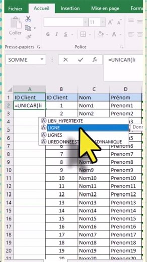Astuces secrets MS EXCEL - UNICAR WITH EXCEL #excel #fonction #exceltips