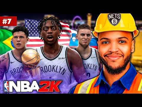 Champions with a Low-Profile Team? | Rebuild Nets - NBA2K #7
