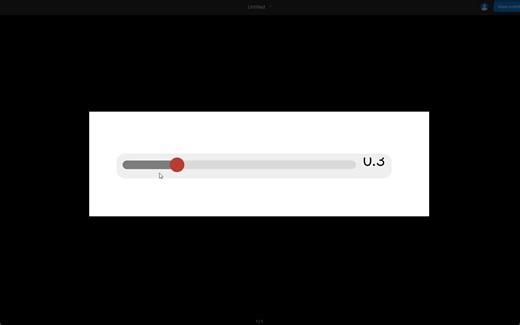Figma数字滑动选择器动效