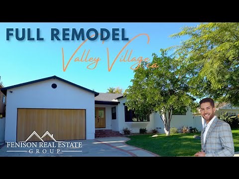 Valley Village Home Fully Remodeled | 3 Bed 3 Bath | Los Angeles Property Tour
