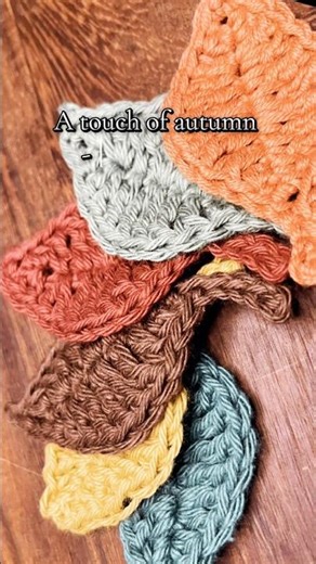 Crochet a little autumn magic 🍂 #crochetautumn