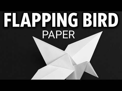 Origami Flapping Paper Bird | Fun & Easy Origami.