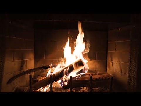 Wonderful fireplace - natural sounds - zen fireplace, cocooning, relaxing