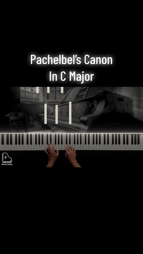 Canon in C Major - [Johann Pachelbel] - Piano Cover and Tutorial. #johannpachelbel #canoninD #canoninc #classicpiano #canon #cmajor