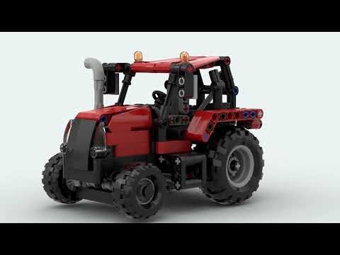 Lego MOC 163364 Farm Tractor