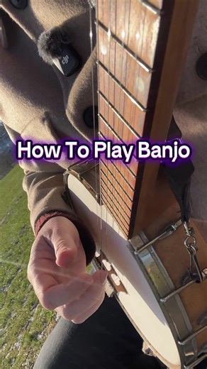 Learning how to play the banjo one step at a time at www.banjoadventures.com #banjo #learnontiktok #explained #newskill #hobby