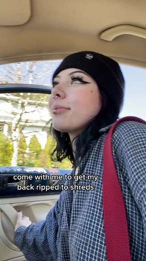 old draft i forgot to post this @sage 🖤 #backtattoo #tattoo #greenscreen #batwings