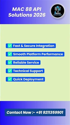 Get Mac88 API | Mac88 Api For Game | Build Mac88 Api | Create Mac88 Api | Mac88 Api Provider