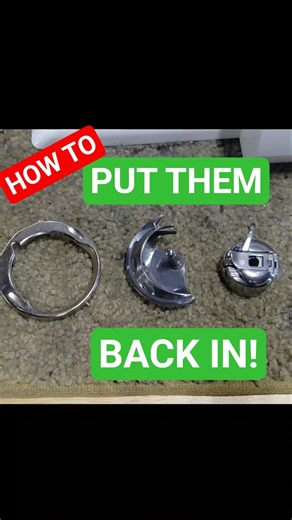 Install Front Loading Hook Sewing Machine