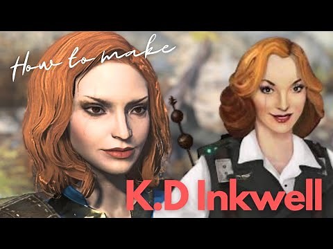Fallout 76 Female Character Creation | K.D Inkwell