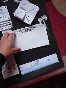 Lapbook de História - Livro de dobraduras com cartolina - 1° série do ensino médio.
