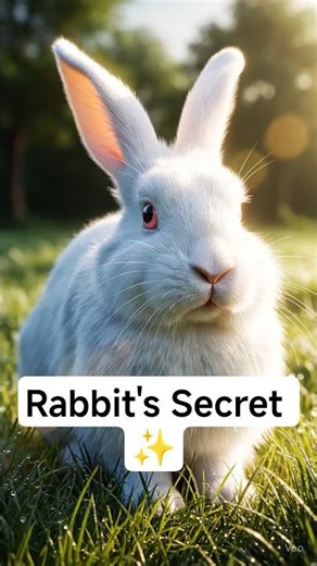 Rabbit Transforms Into a Magical Fairy Spirit 🐇✨ | Cinematic AI short #shorts