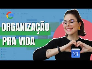 Organização pra VIDA e ESTUDOS com GOOGLE AGENDA