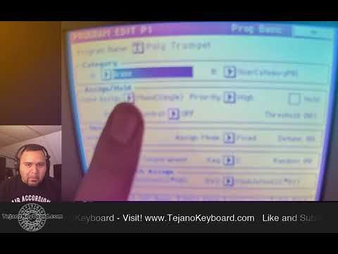 Tejano Keyboard Tutorial - How to get a more realistic Tejano Brass Section on Korg Keyboards