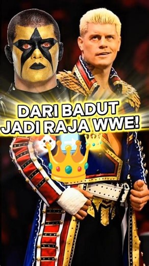 DIPAKSA JADI BADUT: Tragedi Cody Rhodes #wwe #smackdown #codyrodes #stardust #goldust #facts