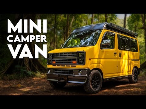 25 Mini Camper Van That Can Go Everywhere | Japanese KEI Campers