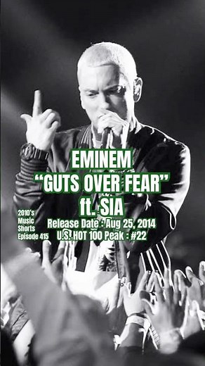 Eminem, Sia “Guts Over Fear” #2010s #2010smusic #eminem #sia