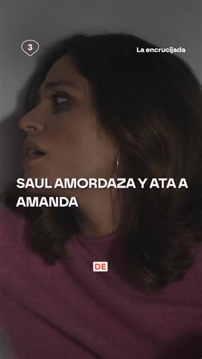 ¡Saúl tiene presa a Amanda! 😳 El delirio de Saúl ha llegado a su máximo esplendor y secuestra a Amanda. 👿 ¿Y ahora qué? 🧐 #LaEncrucijada #quever #seriesentiktok