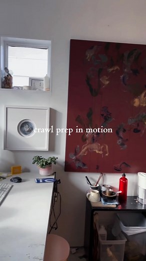 Crawl weekend is officially underway! 🎨✨ Here’s a little behind-the-scenes peek at what the studio looked like in full swing whilst I prepped for the weekend - paint, colour, and a touch of chaos (the good kind). A few brushes, a little colour mixing, and a lot of anticipation - there’s something about prep that always feels like part ritual, part magic. Come by this weekend if you can - the studio’s almost ready, and I can’t wait to welcome you in. #EastsideCultureCrawl #StudioPrep | Lisa Ocho