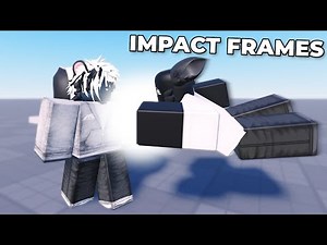 Learning IMPACT FRAMES In Roblox Moon Animator!