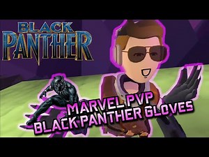 NEW Black Panther Gloves Marvel PVP | Rec Room
