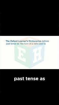 Top Dictionary Definitions of Past Tense