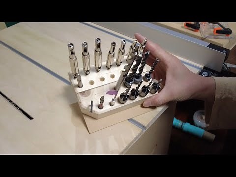 ドリル・ビットホルダー作成