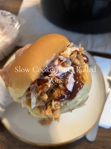 Slow Cooker BBQ Pulled Pork Recipe