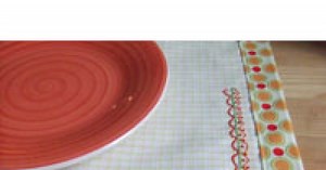 Le set de table en broderie