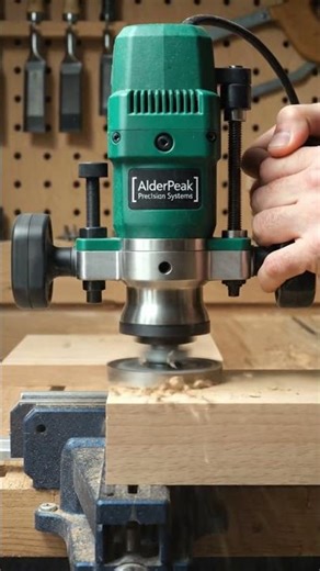 Precision Mini Router on Solid Beech – Clean Edge Test