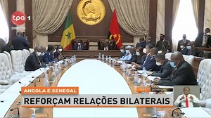 Angola e Senegal reforçam relações bilaterais | Televisão Pública de Angola - TPA "Oficial"