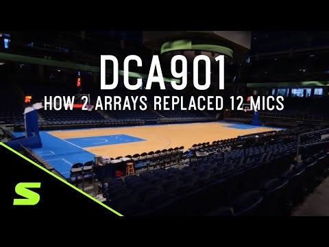 Shure DCA901: How Two Arrays Replaced 12 Mics | Broadcast Audio