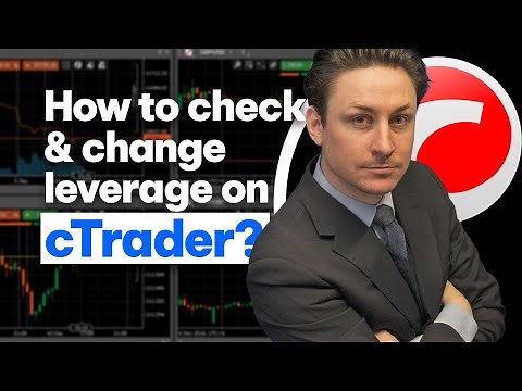 How to check and change leverage on cTrader?
