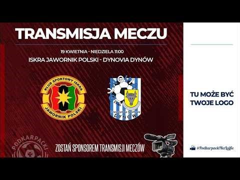 🔴 [NA ŻYWO] ISKRA JAWORNIK POLSKI - DYNOVIA DYNÓW | Klasa A2 Rzeszów | 19.04.2026, g. 11:00 | #live