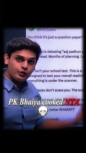 NTA Not Harmed ☕☠️ Prashant Kirad #shorts #ytshorts #class10 #boardexam #cbse #neet2026 Nexttopper