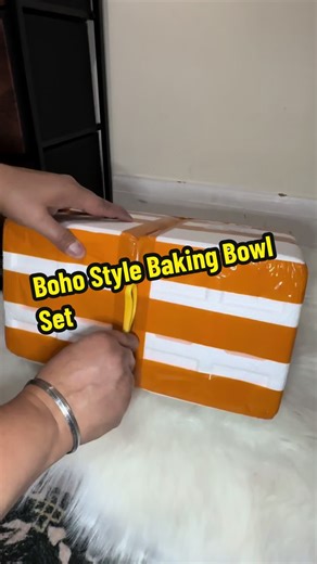 Boho Style Baking Bowl Set for Your Kitchen