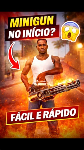 🔥 TÍTULO: COMO CONSEGUIR A MINIGUN NO INÍCIO DO JOGO 😱💥 (BUG INSANO!)
