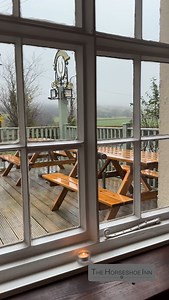 The Horseshoe Inn is the perfect place to hide away from the miserable weather with a drink or delicious meal in our warm and welcoming bar 🍽️🍻 | The Horseshoe Inn