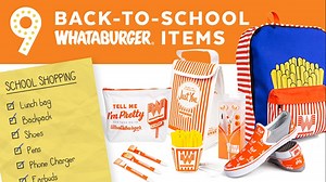 Whata-what? Whataburger unveils nine back-to-school items