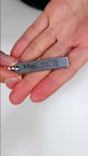 Unique and Durable Celestial Design in Stainless Steel, Laser Engraved by Pixi IR