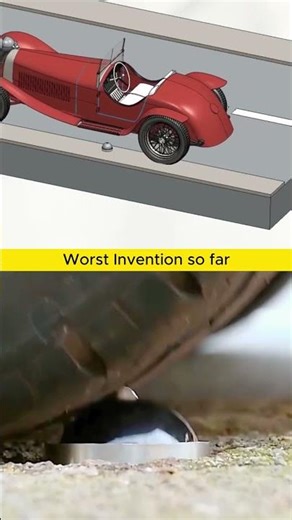 How Tire Spikes Work: Instant Puncture Action 🤯🔥 #shortsvideo