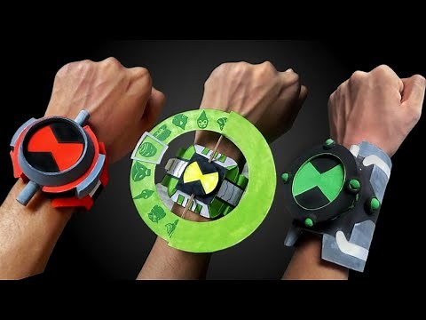 How to make 3 ben10 watch very easy | Naveenx