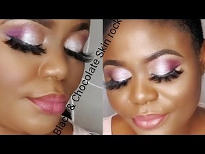 Black & Chocolate Skin Makeup Tutorial for Beginners / Friendly 2020 updated #makeupobsessed