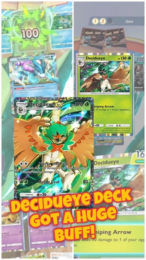 Decidueye Deck Got a Huge Buff! | Pokémon TCG Pocket Season B1 #pokemontcg #pokemon #pokemoncommunity #PokemonTCGPocket #Gaming | Sensei and Monsters